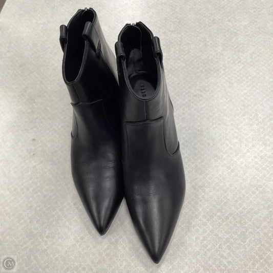 Boots Ankle Heels By Veronica Beard In Black, Size: 9