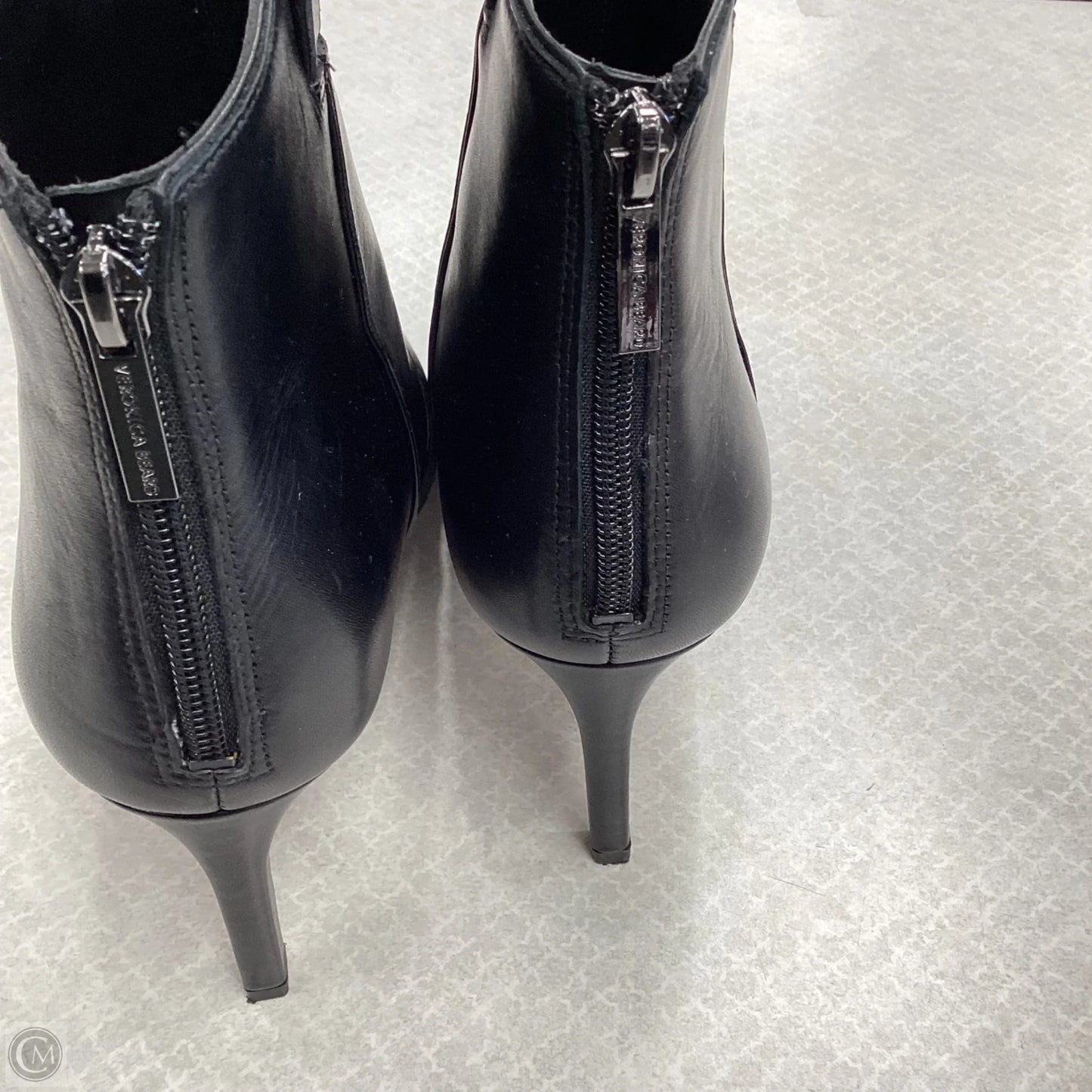 Boots Ankle Heels By Veronica Beard In Black, Size: 9