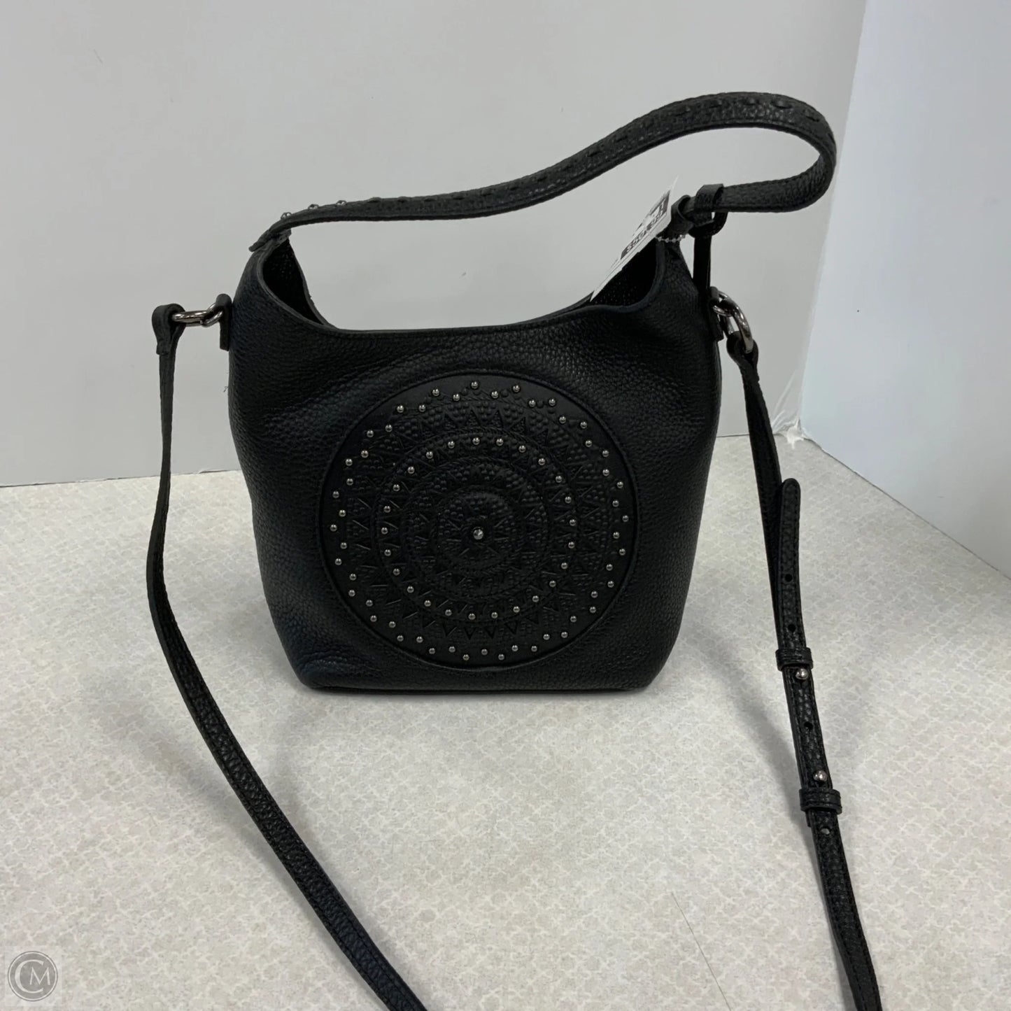 Handbag Leather By Brighton, Size: Medium