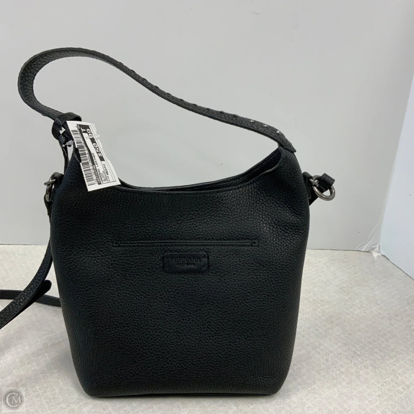 Handbag Leather By Brighton, Size: Medium