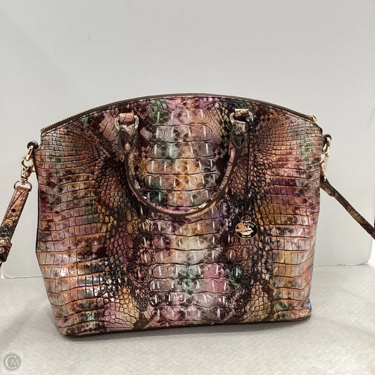 Handbag Designer By Brahmin, Size: Large