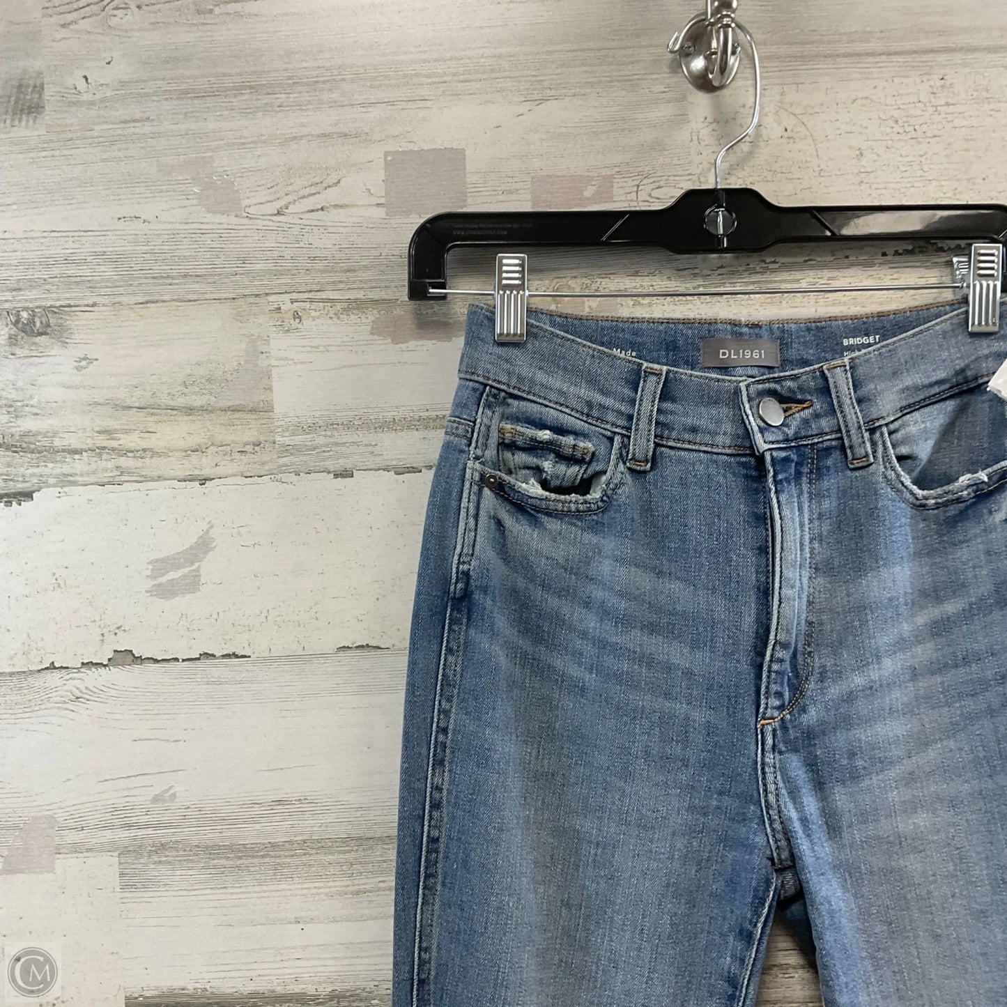 Jeans Boot Cut By Dl1961 In Blue Denim, Size: 4