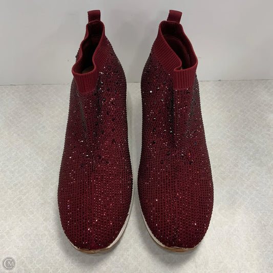 Shoes Sneakers By Alex Marie In Red, Size: 8.5