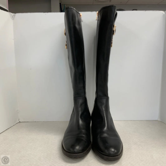 Boots Designer By Coach In Black, Size: 9.5
