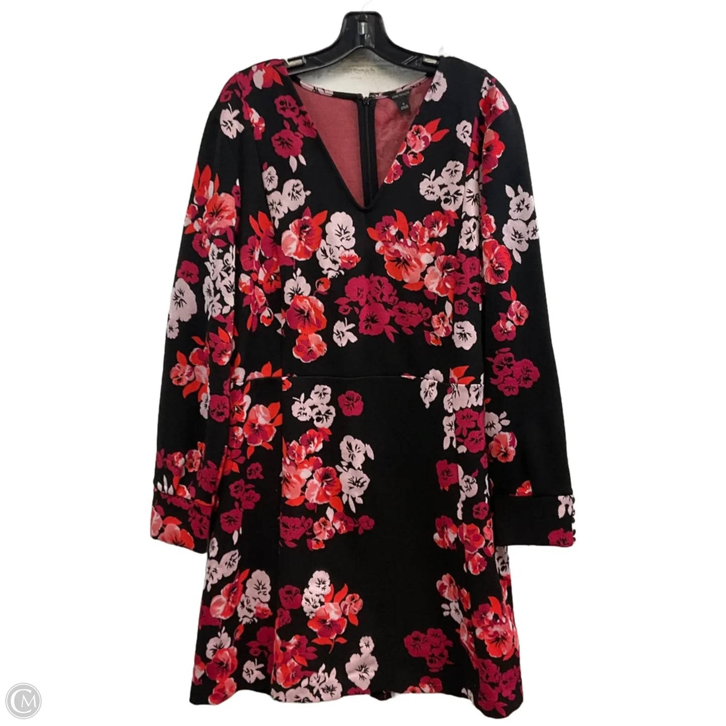 Dress Work By Ann Taylor In Black, Size: 18