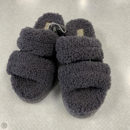 Sandals Designer By Ugg In Grey, Size: 9