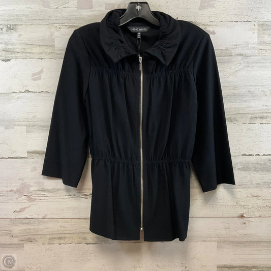 Jacket Other By Ming Wang In Black, Size: M