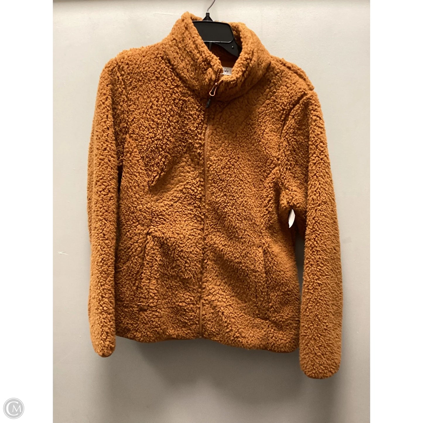 Jacket Fleece By Amazon Essentials In Brown, Size: L