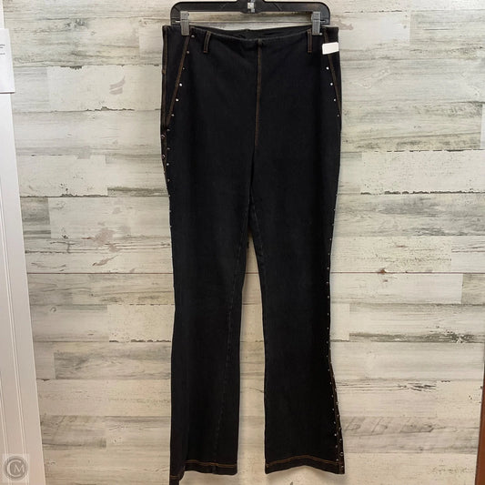 Jeans Boot Cut By Lysse In Black, Size: Xl