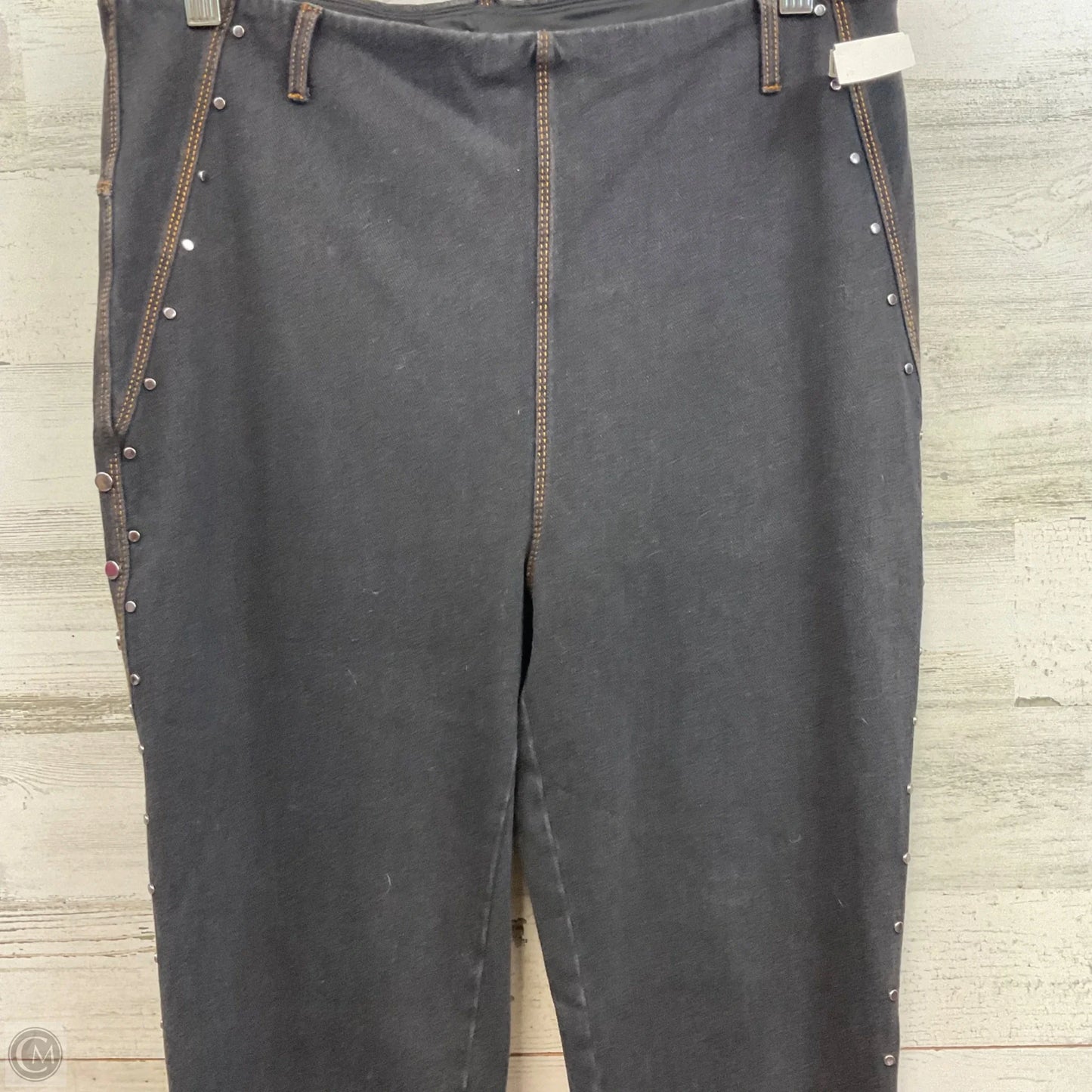 Jeans Boot Cut By Lysse In Black, Size: Xl