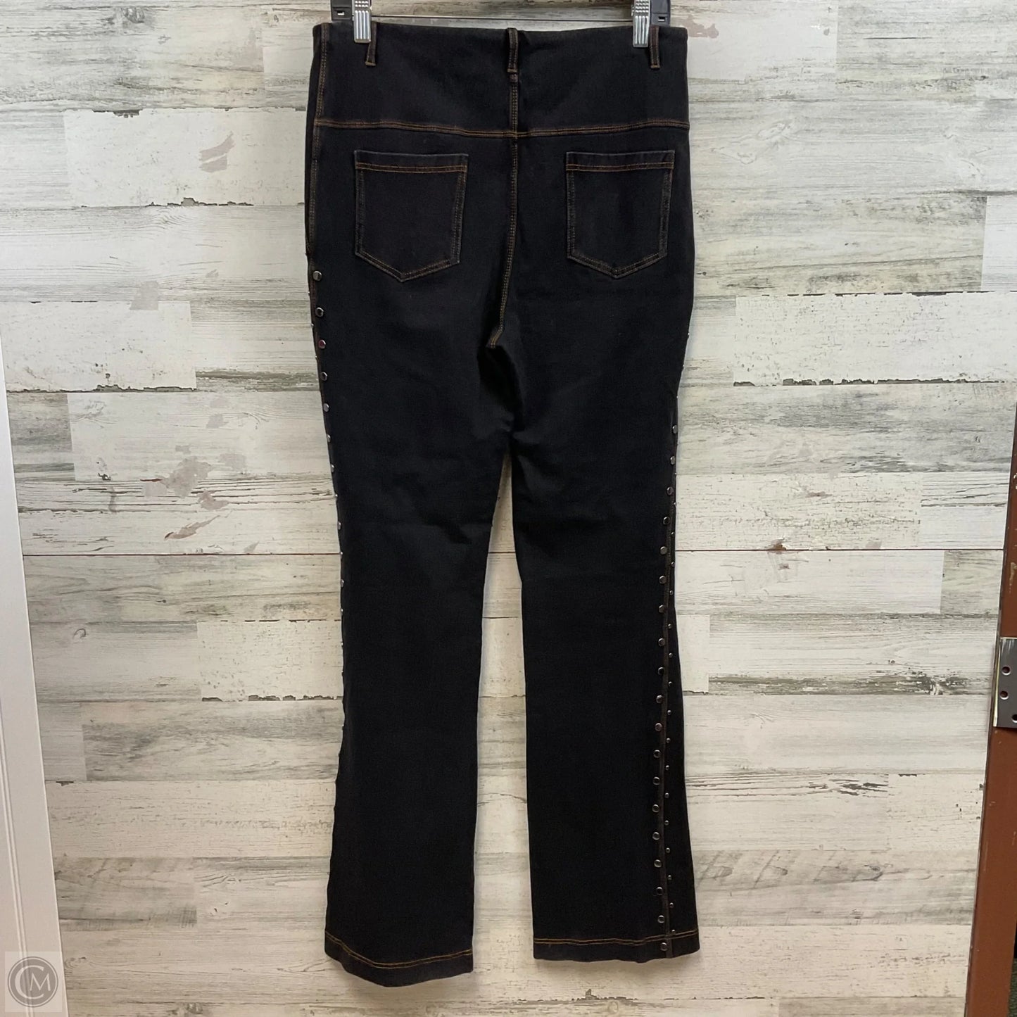 Jeans Boot Cut By Lysse In Black, Size: Xl