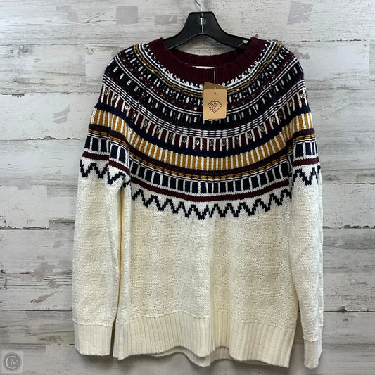 Sweater By PROMOD In Cream, Size: Xl
