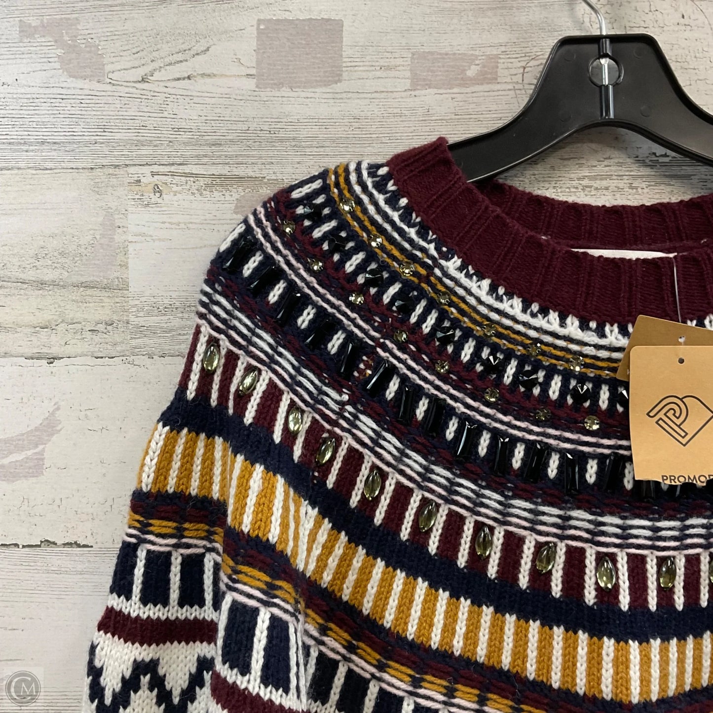 Sweater By PROMOD In Cream, Size: Xl