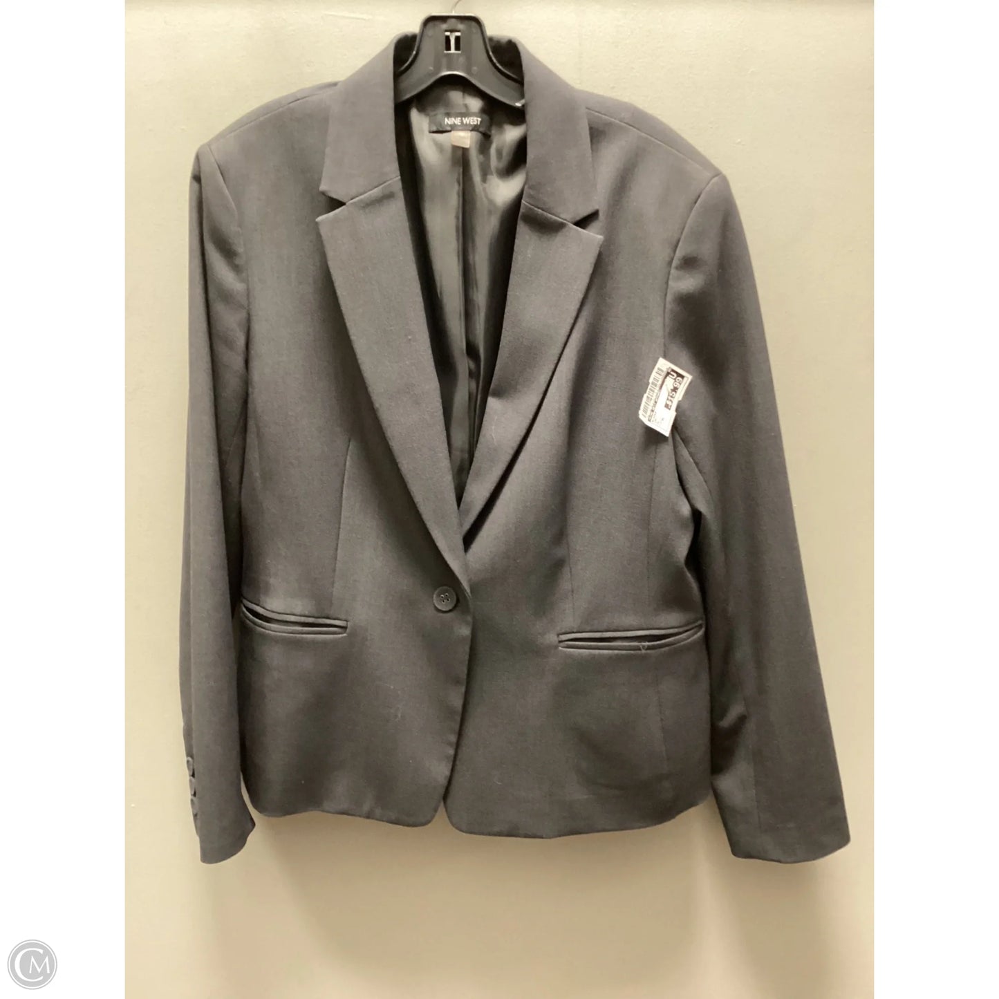 Blazer By Nine West Apparel In Grey, Size: Xl