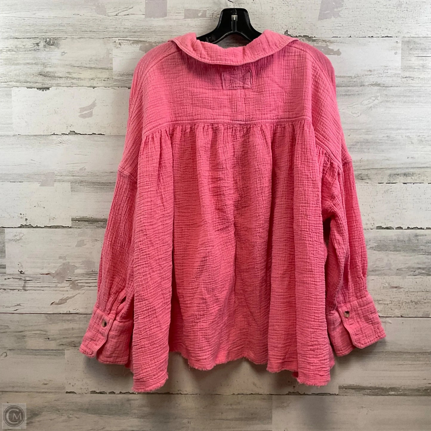 Top Long Sleeve By We The Free In Pink, Size: S