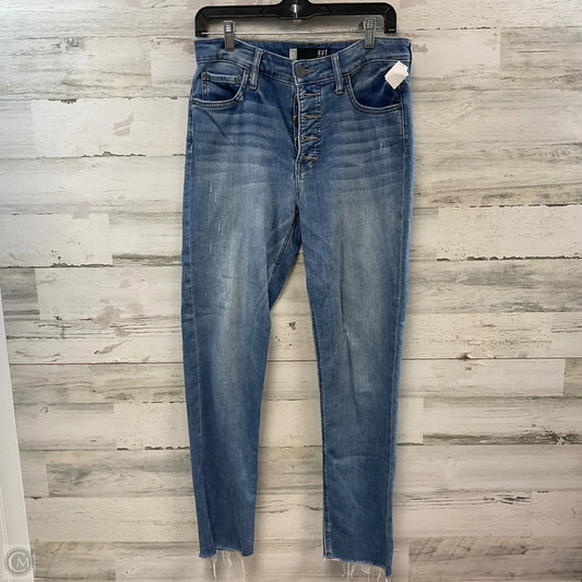 Jeans Straight By Kut In Blue Denim, Size: 6