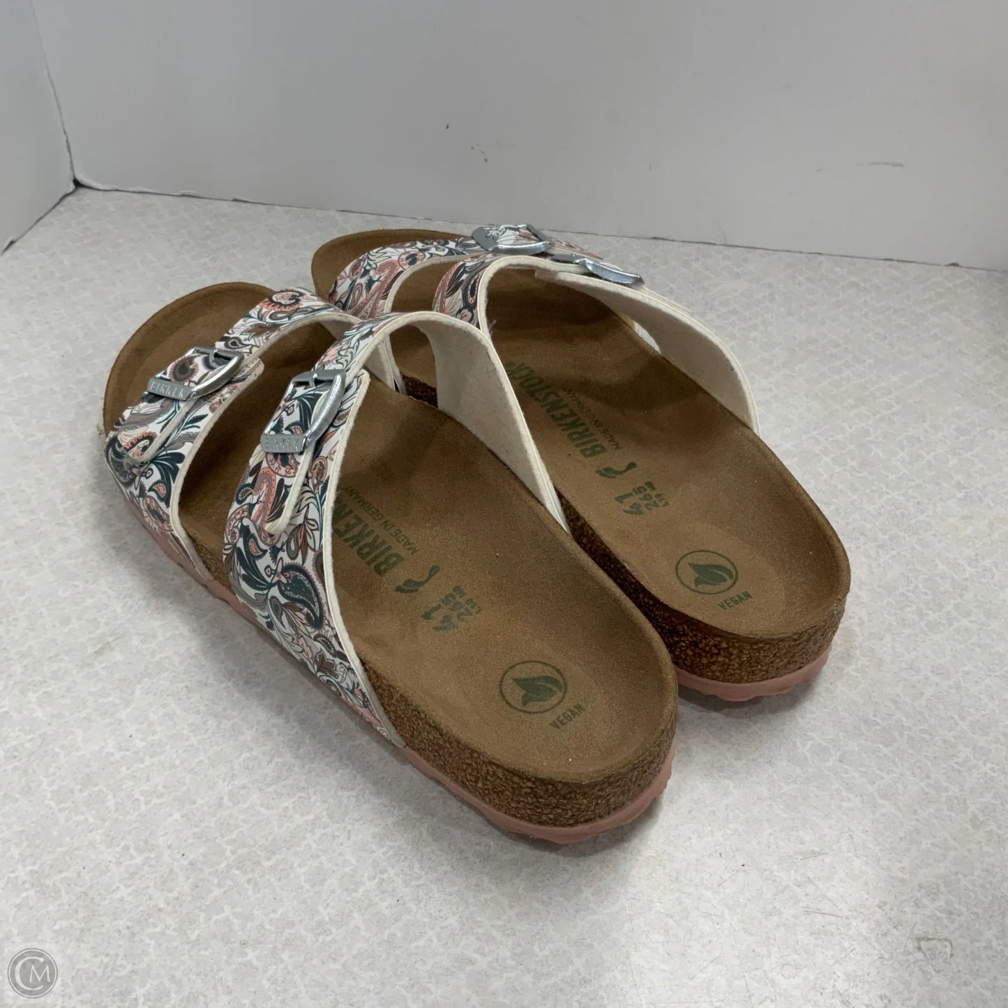 Sandals Flats By Birkenstock In Pink, Size: 10