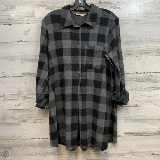 Top Long Sleeve By Soft Surroundings In Grey, Size: S