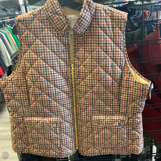 Vest Puffer & Quilted By St Johns Bay In Brown, Size: 2x