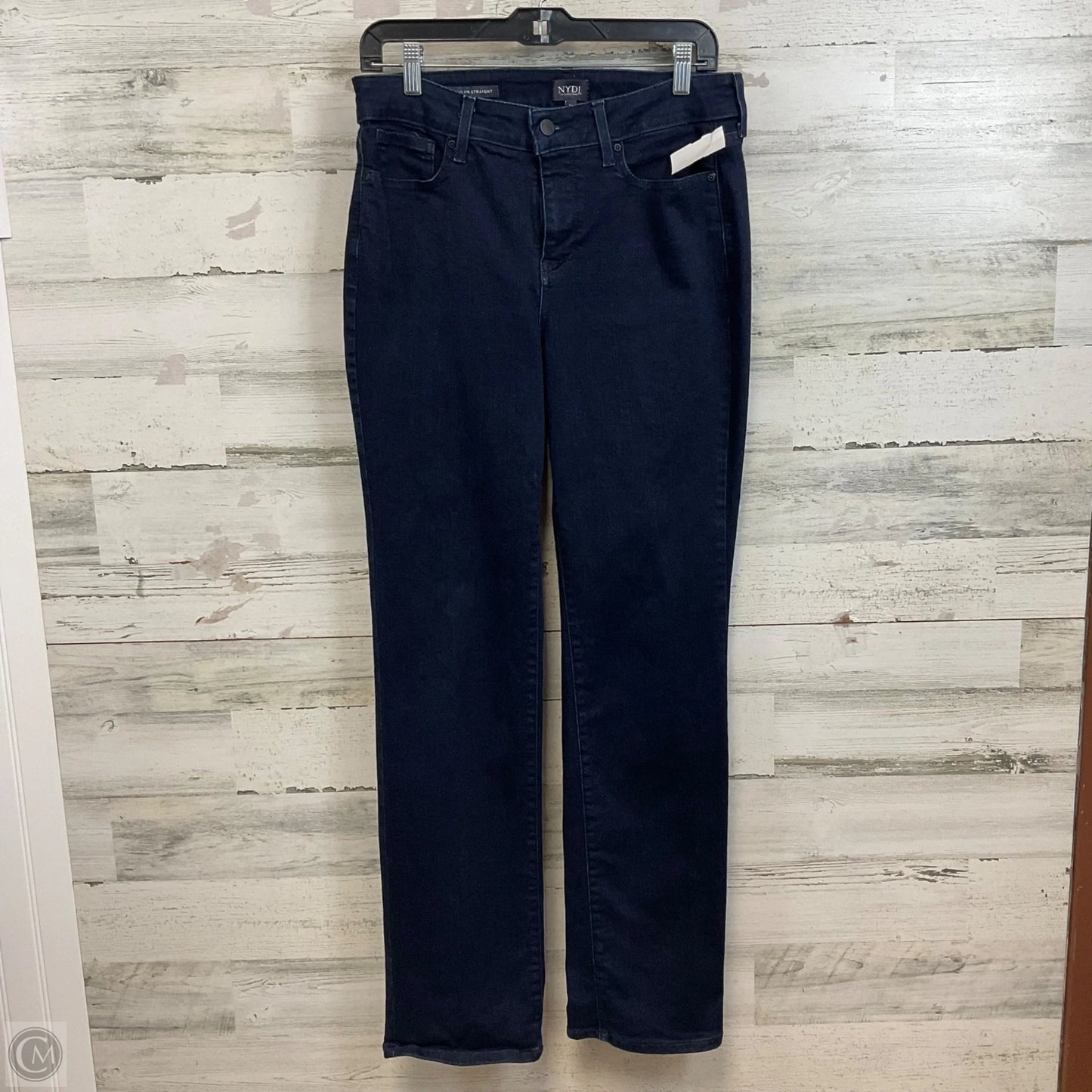 Jeans Straight By Not Your Daughters Jeans In Blue Denim, Size: 10