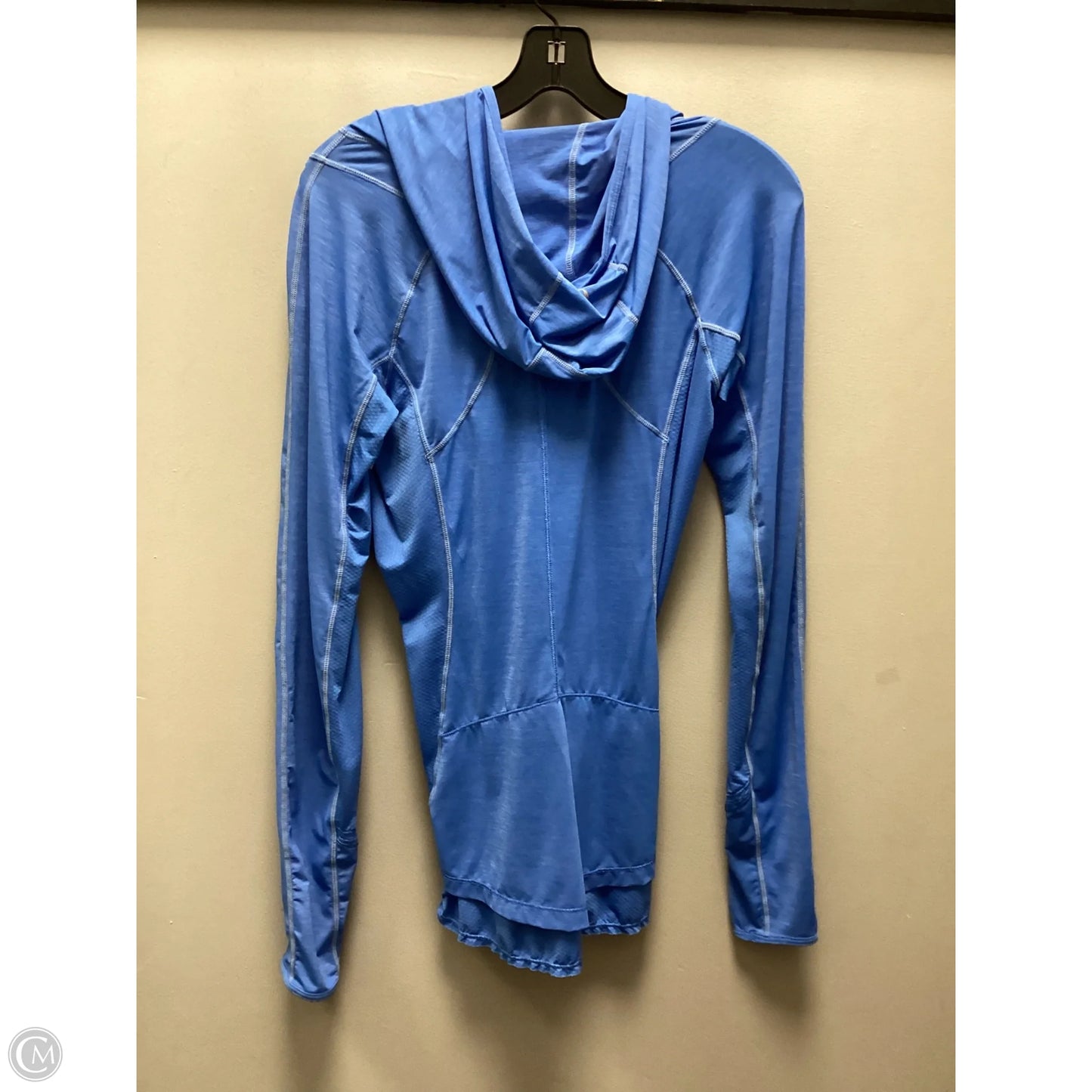 Athletic Sweatshirt Collar By Lululemon In Blue, Size: 6