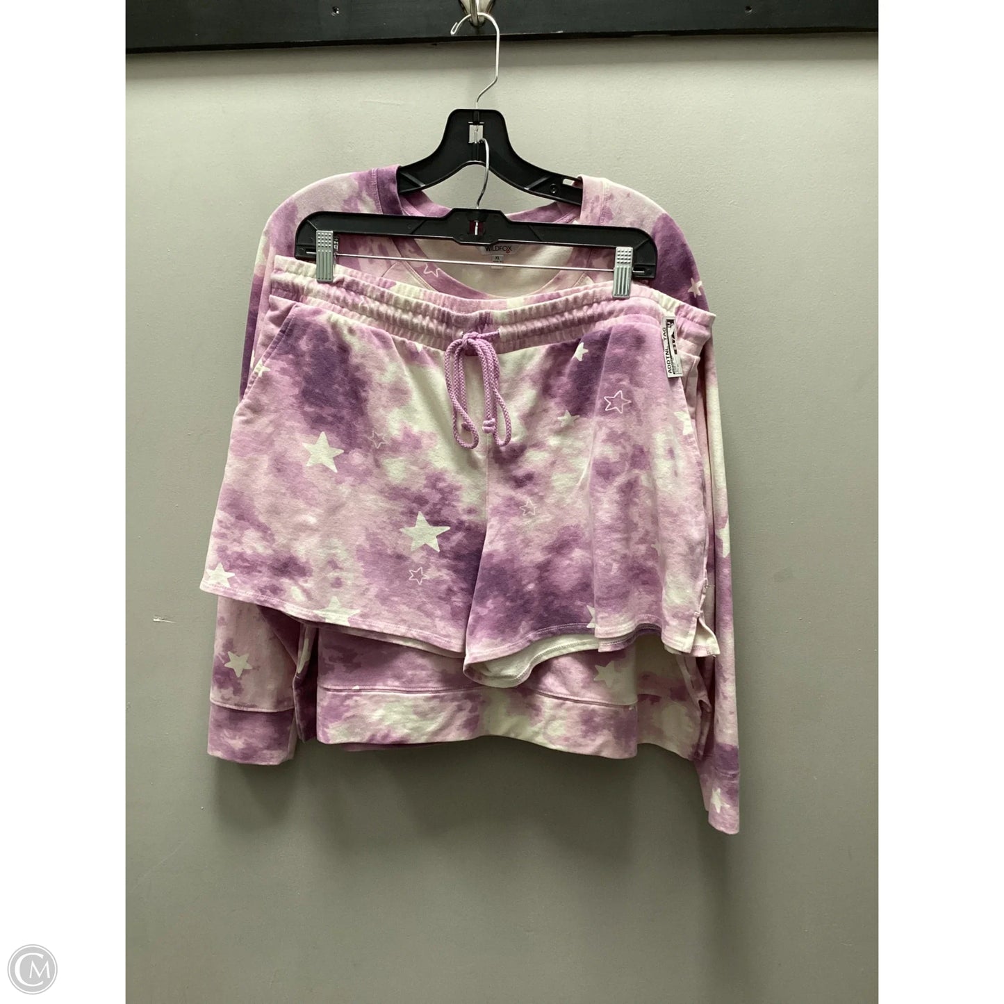 Shorts Set By Wildfox In Purple, Size: Xl