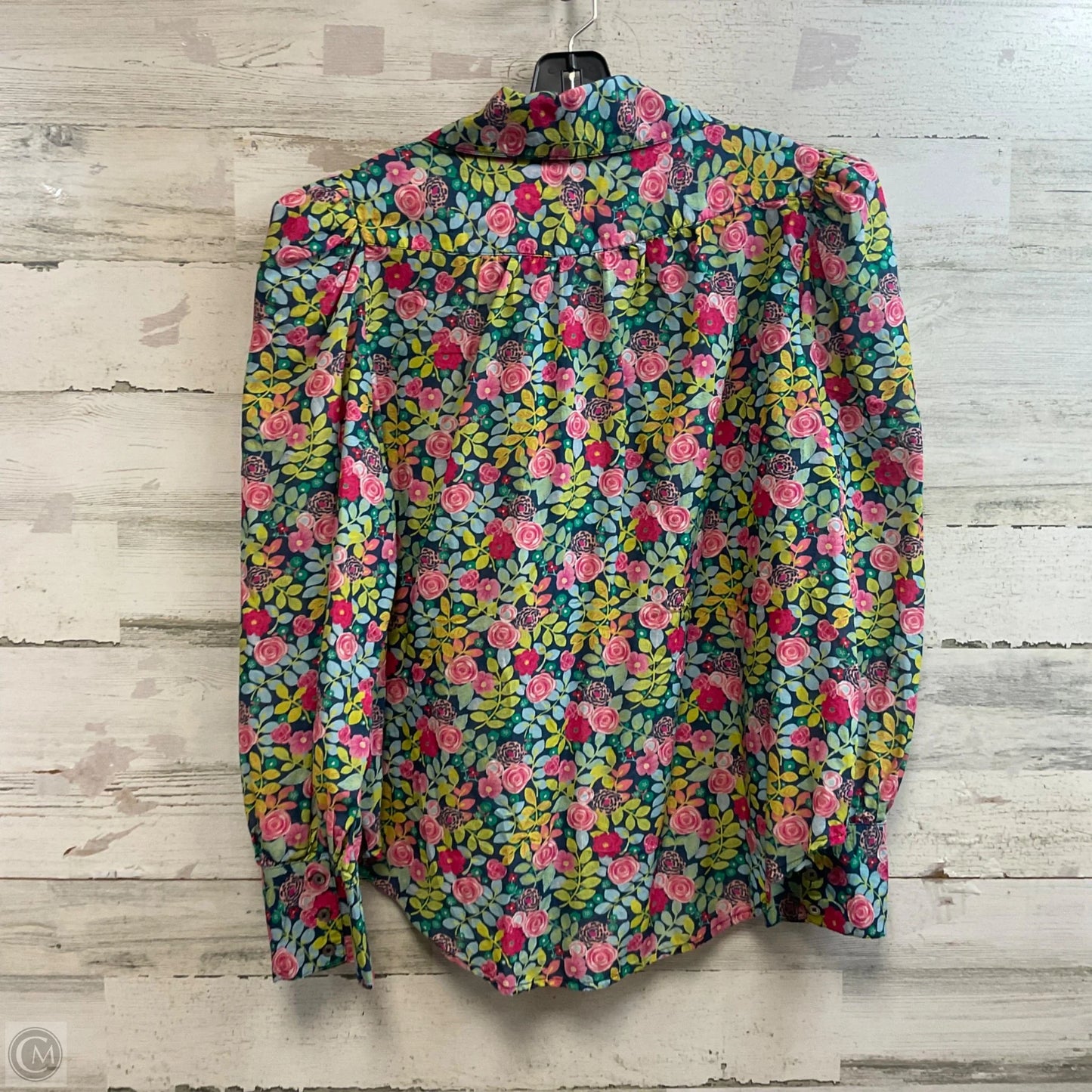 Blouse Long Sleeve By Sundance In Blue, Size: L