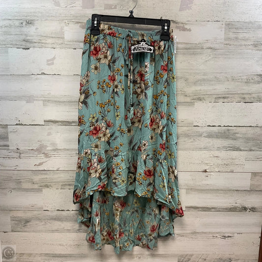 Skirt Maxi By Angie In Green, Size: M