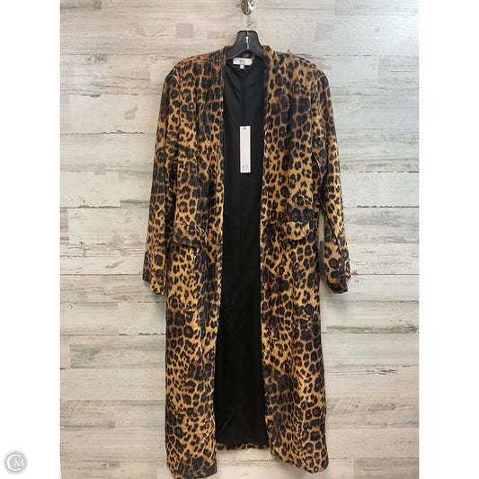 Cardigan By NSR In Animal Print, Size: L