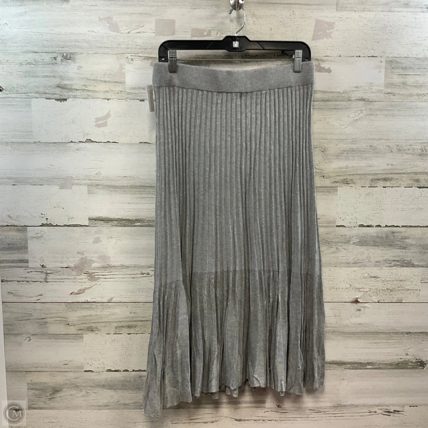Skirt Midi By 525 America In Grey, Size: L