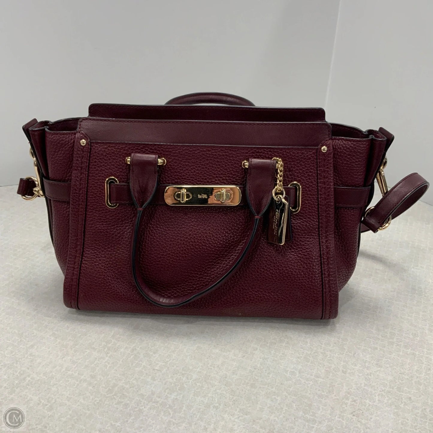 Handbag Designer By Coach, Size: Medium