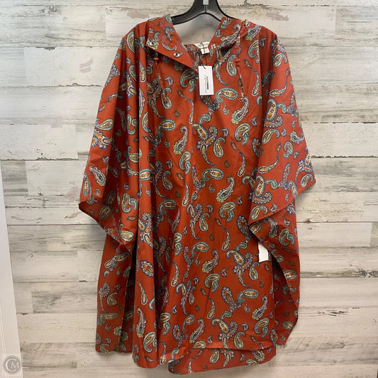 Poncho By Vera Bradley In Orange, Size: S
