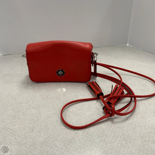 Crossbody Designer By Coach, Size: Small