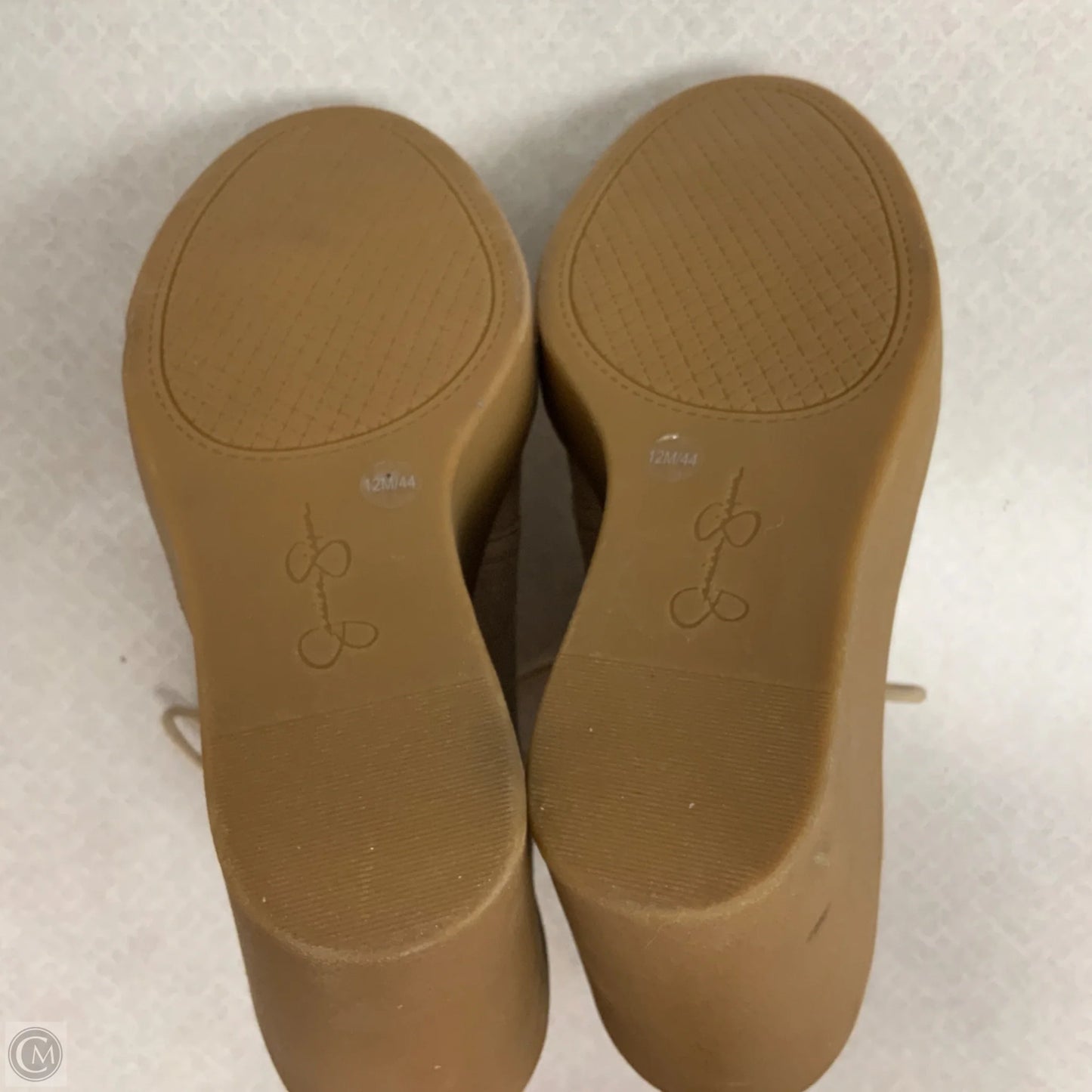 Boots Ankle Heels By Jessica Simpson In Tan, Size: 12