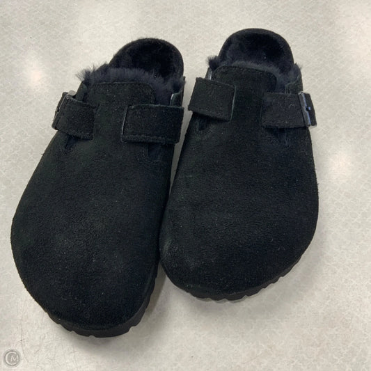 Shoes Flats By Birkenstock In Black, Size: 10