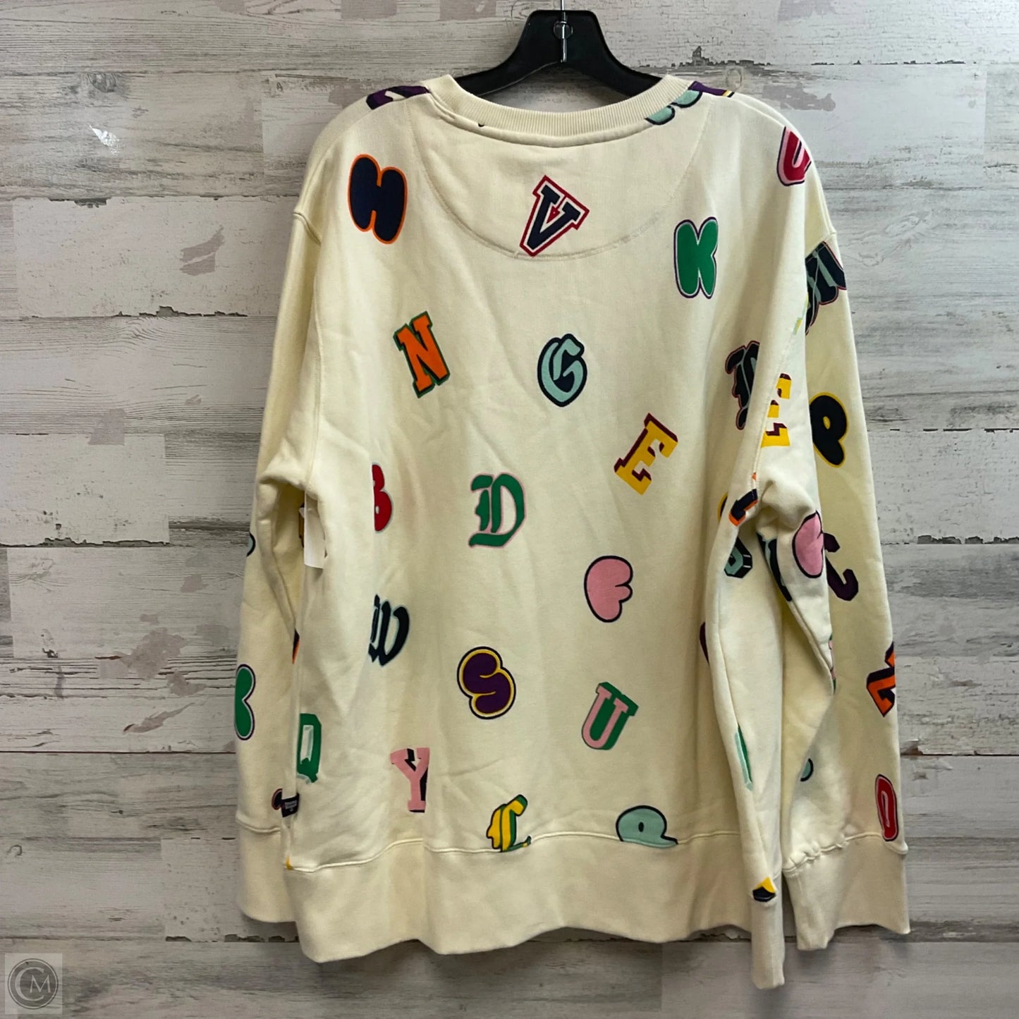 Sweatshirt Crewneck By Target Designer In Cream, Size: Xl