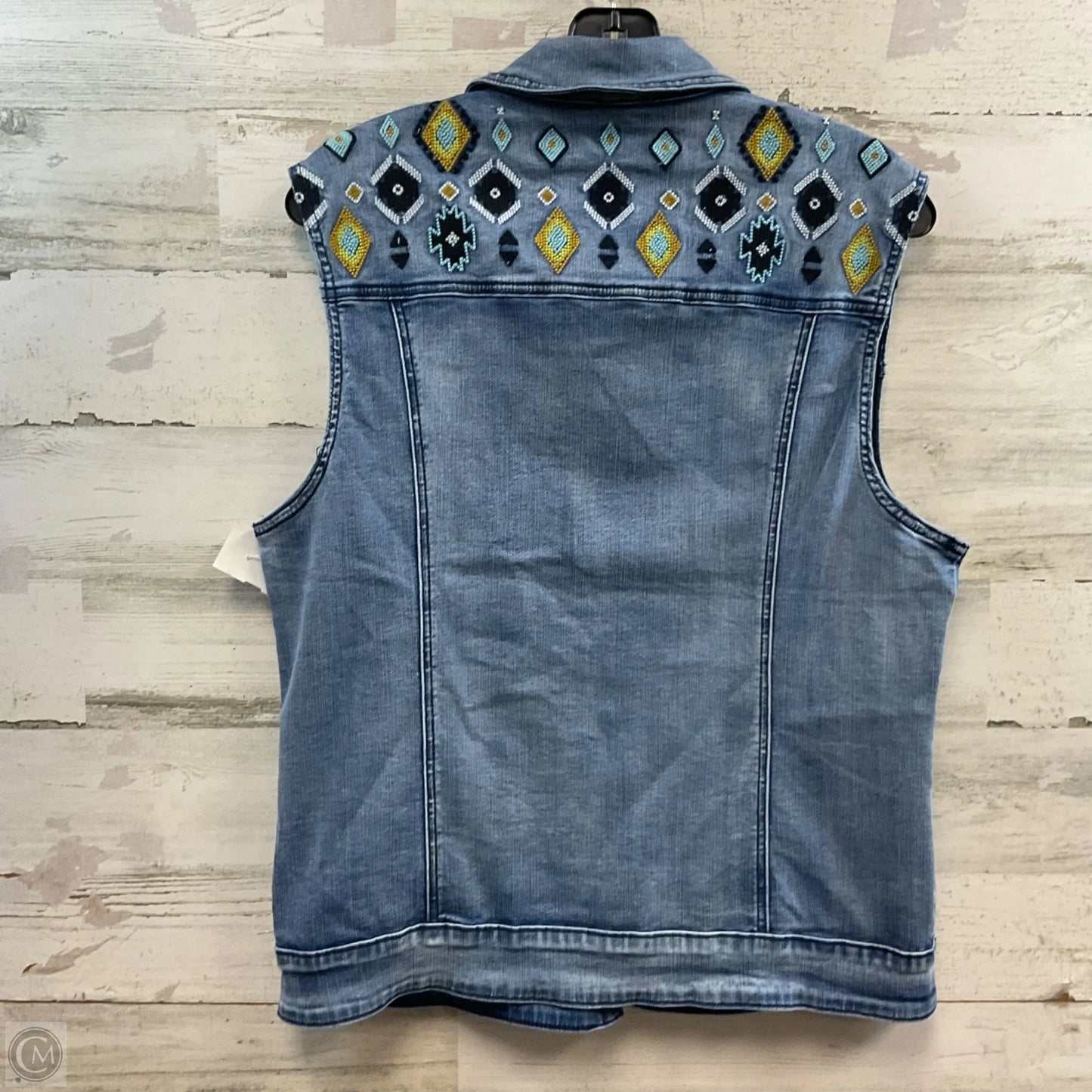 Vest Other By Ethyl In Blue Denim, Size: M