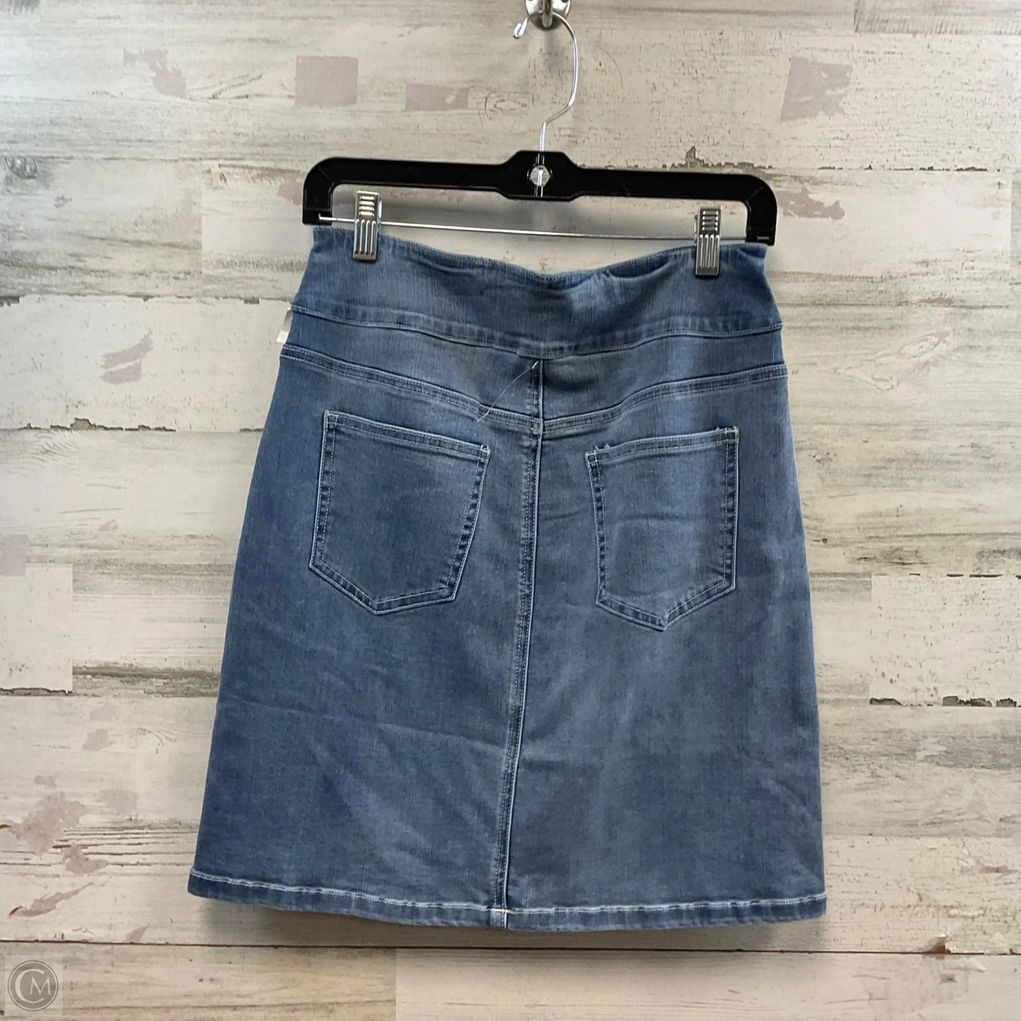 Skirt Mini & Short By Ethyl In Blue Denim, Size: 4