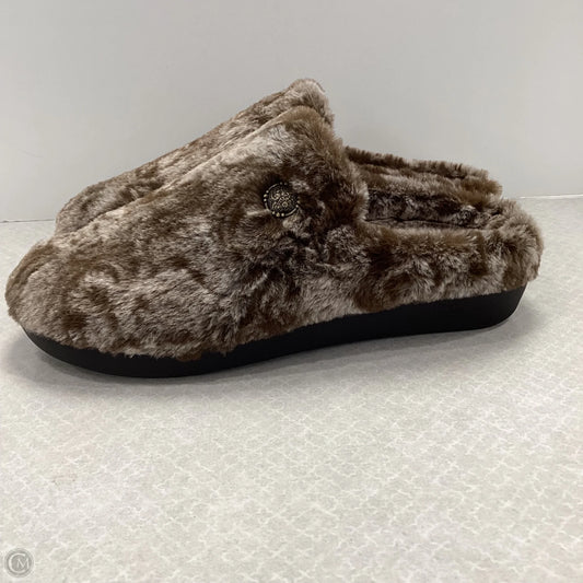 Shoes Flats By Alegria In Brown, Size: 11