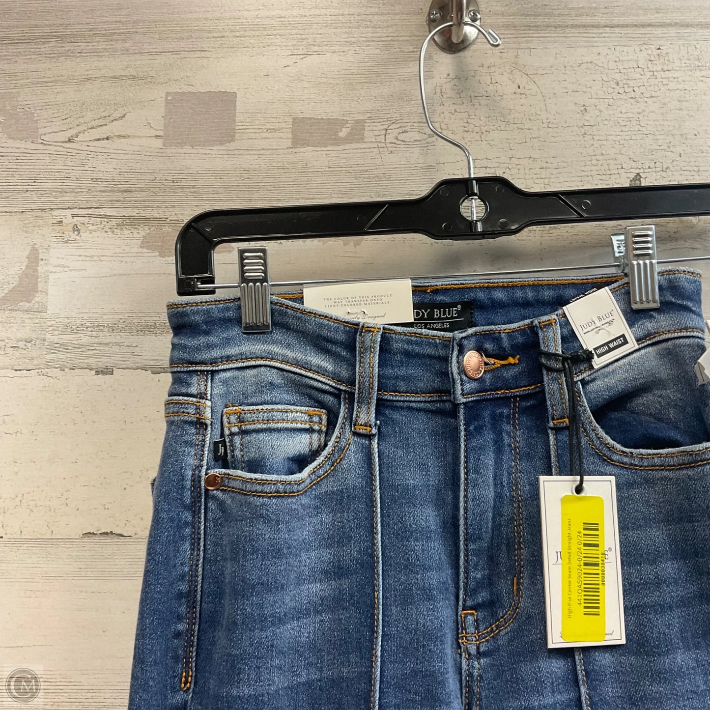 Jeans Straight By Judy Blue In Blue Denim, Size: 0