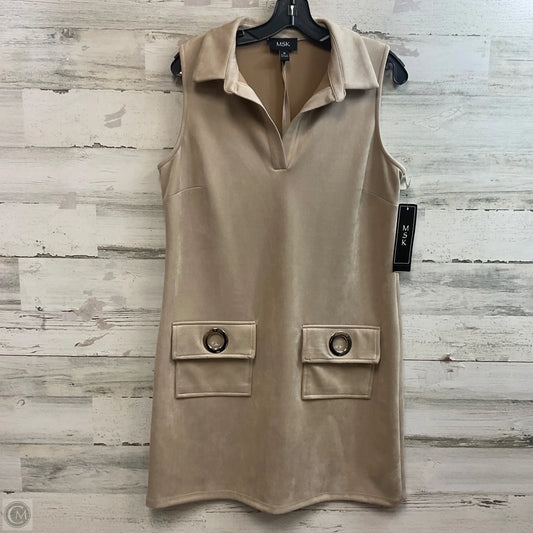 Dress Casual Short By Msk In Brown, Size: M