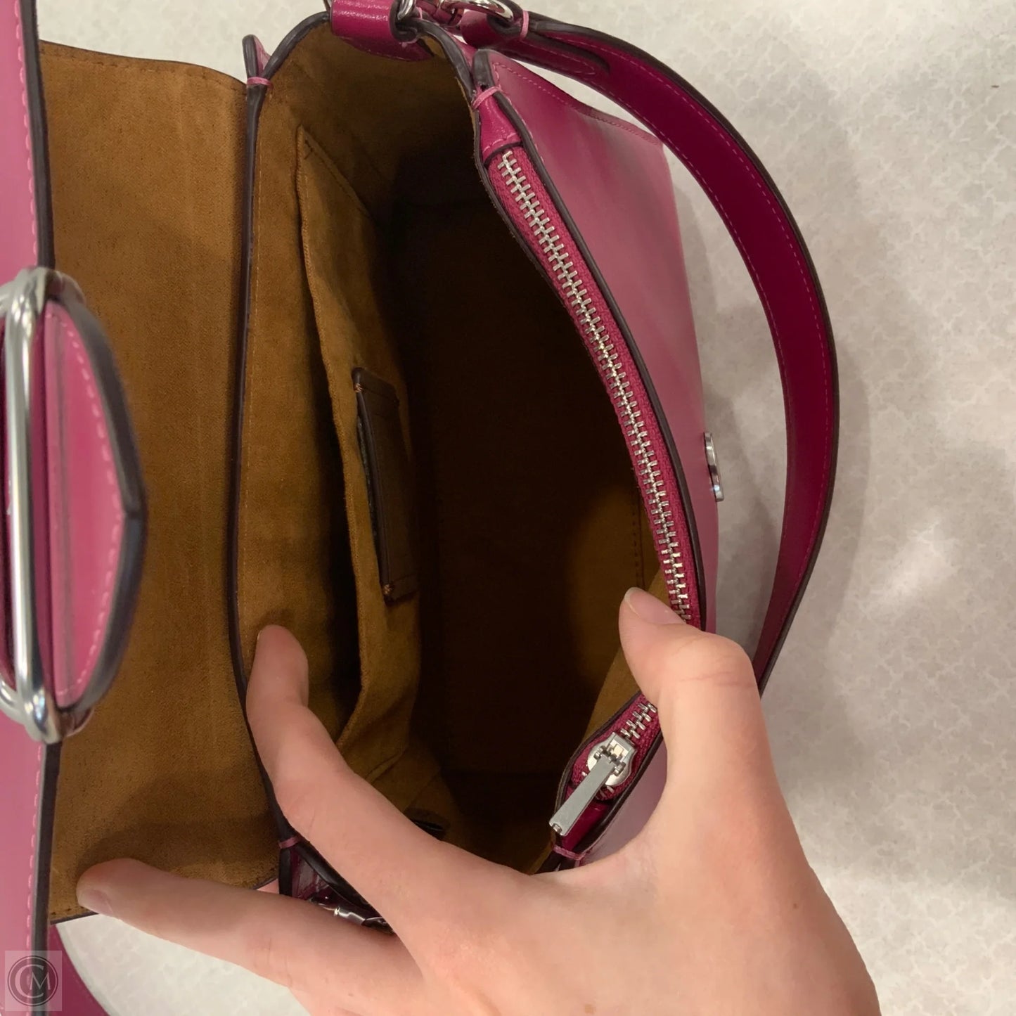 Handbag Designer By Coach, Size: Small