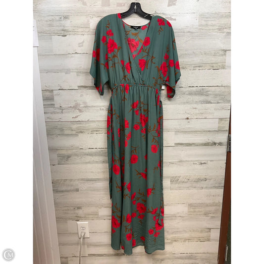 Dress Casual Maxi By Aakaa In Green, Size: S