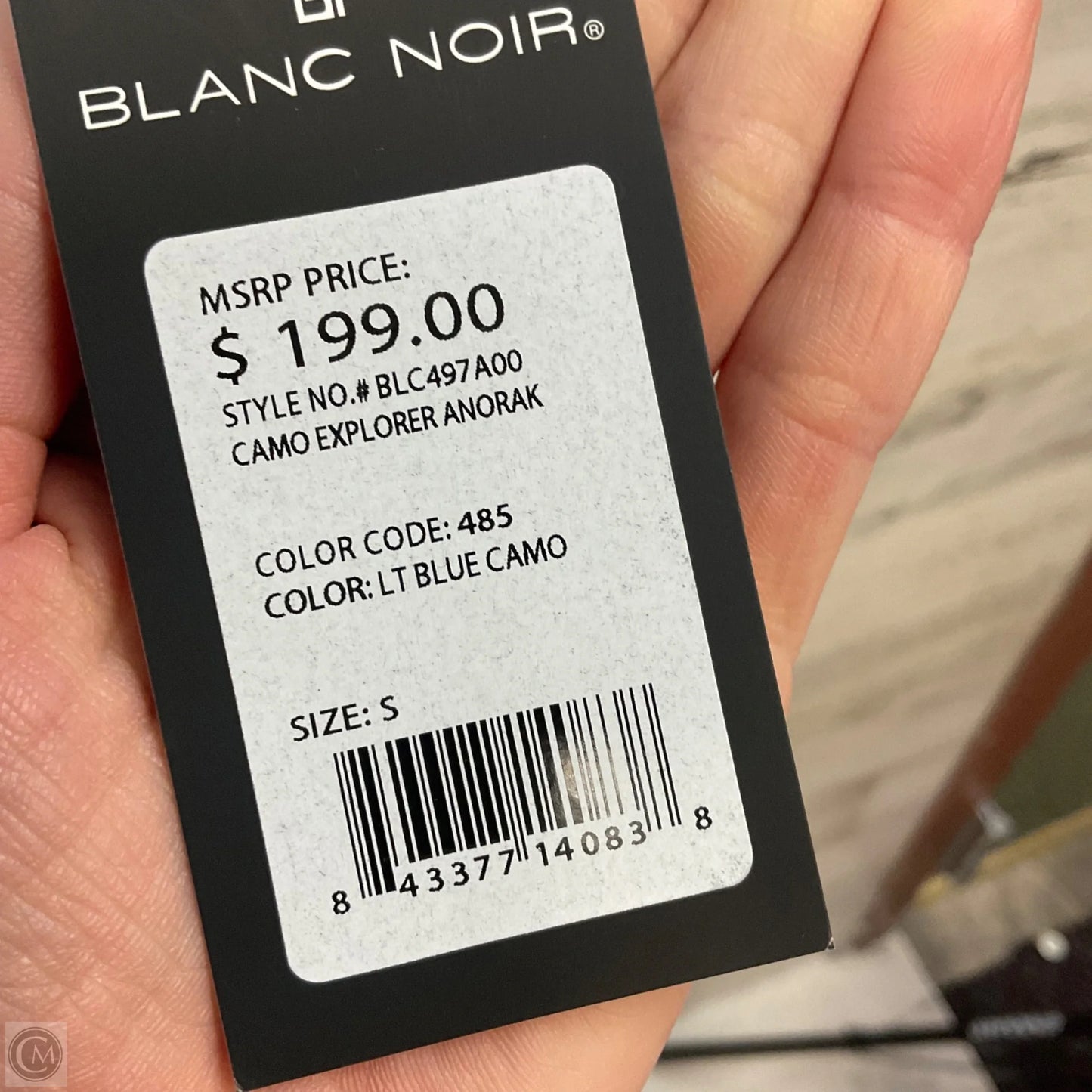 Coat Other By BLANC NOIR In Blue, Size: S