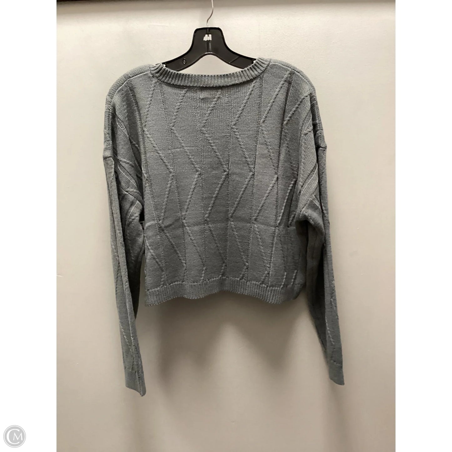 Skirt Set 2pc By Pink Lily In Grey, Size: L