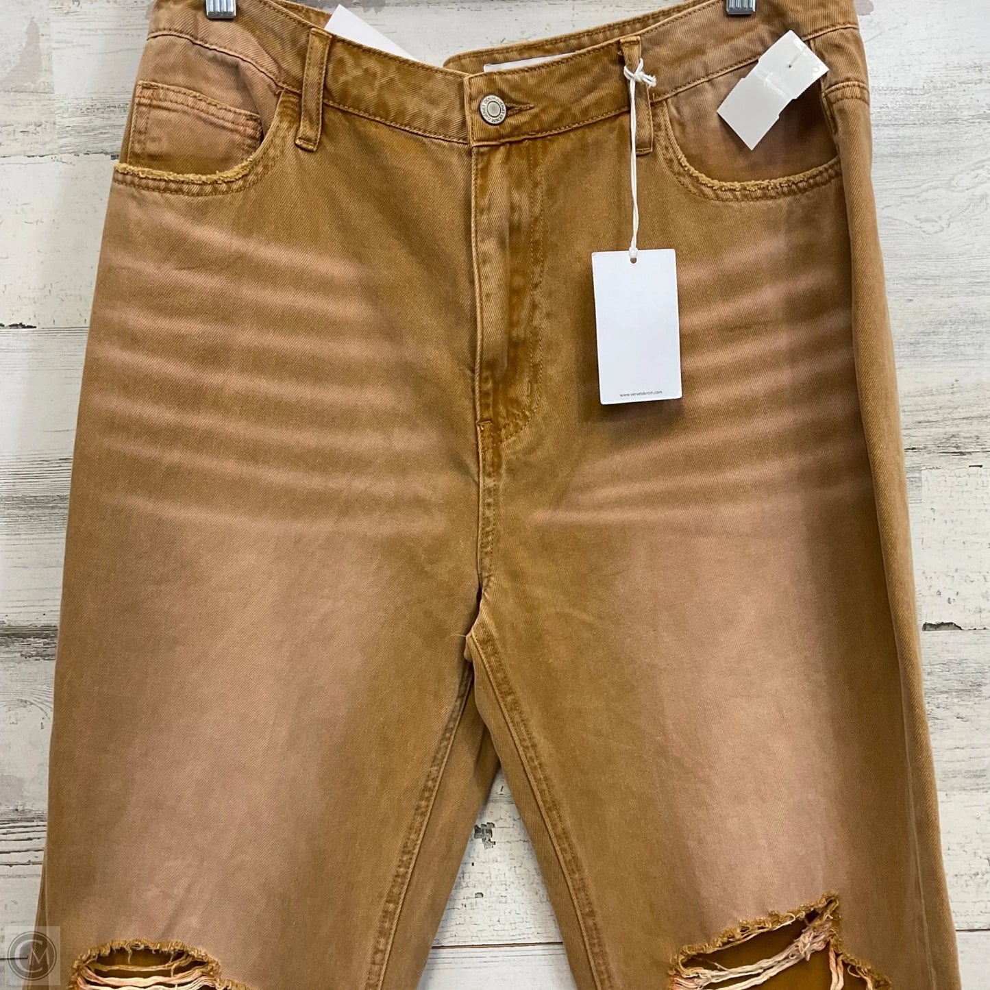 Pants Wide Leg By Vervet In Brown, Size: 12