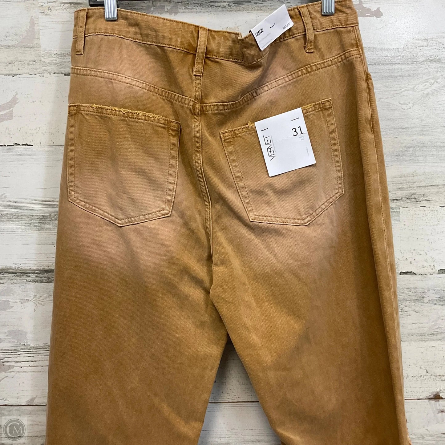 Pants Wide Leg By Vervet In Brown, Size: 12