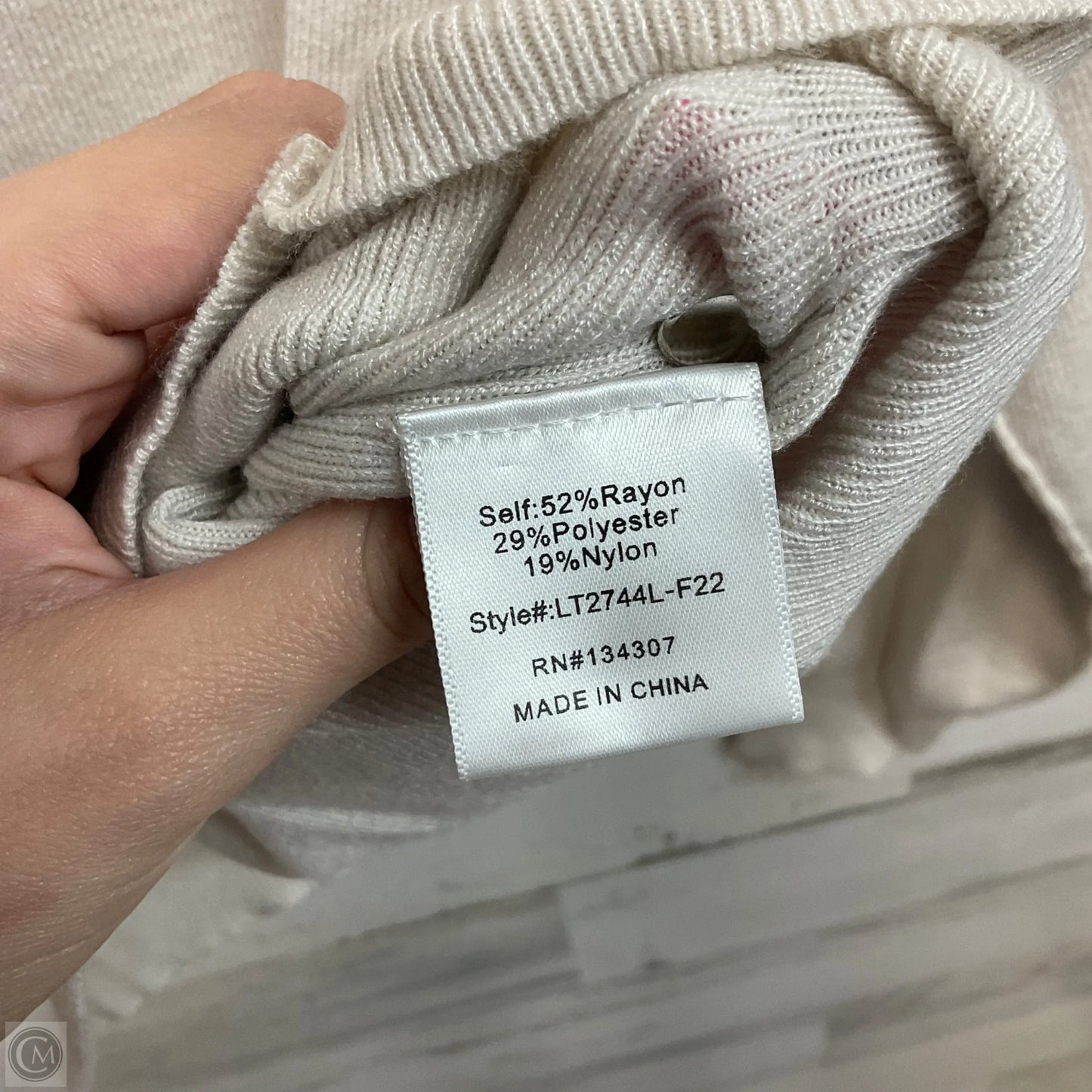 Sweater By Line & Dot In Cream, Size: S