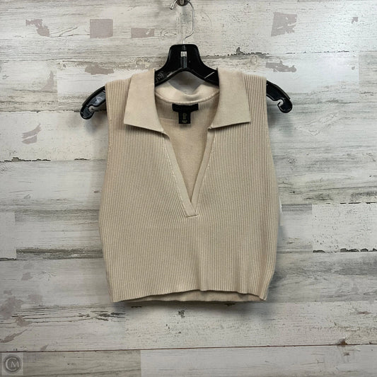 Top Sleeveless By House Of Harlow In Brown, Size: L
