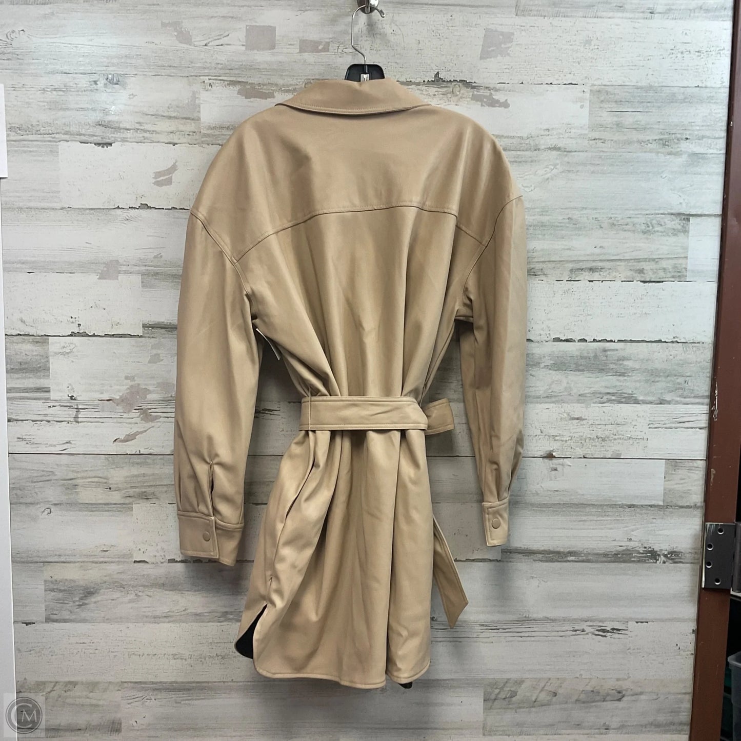 Jacket Leather By Anthropologie In Brown, Size: Xl